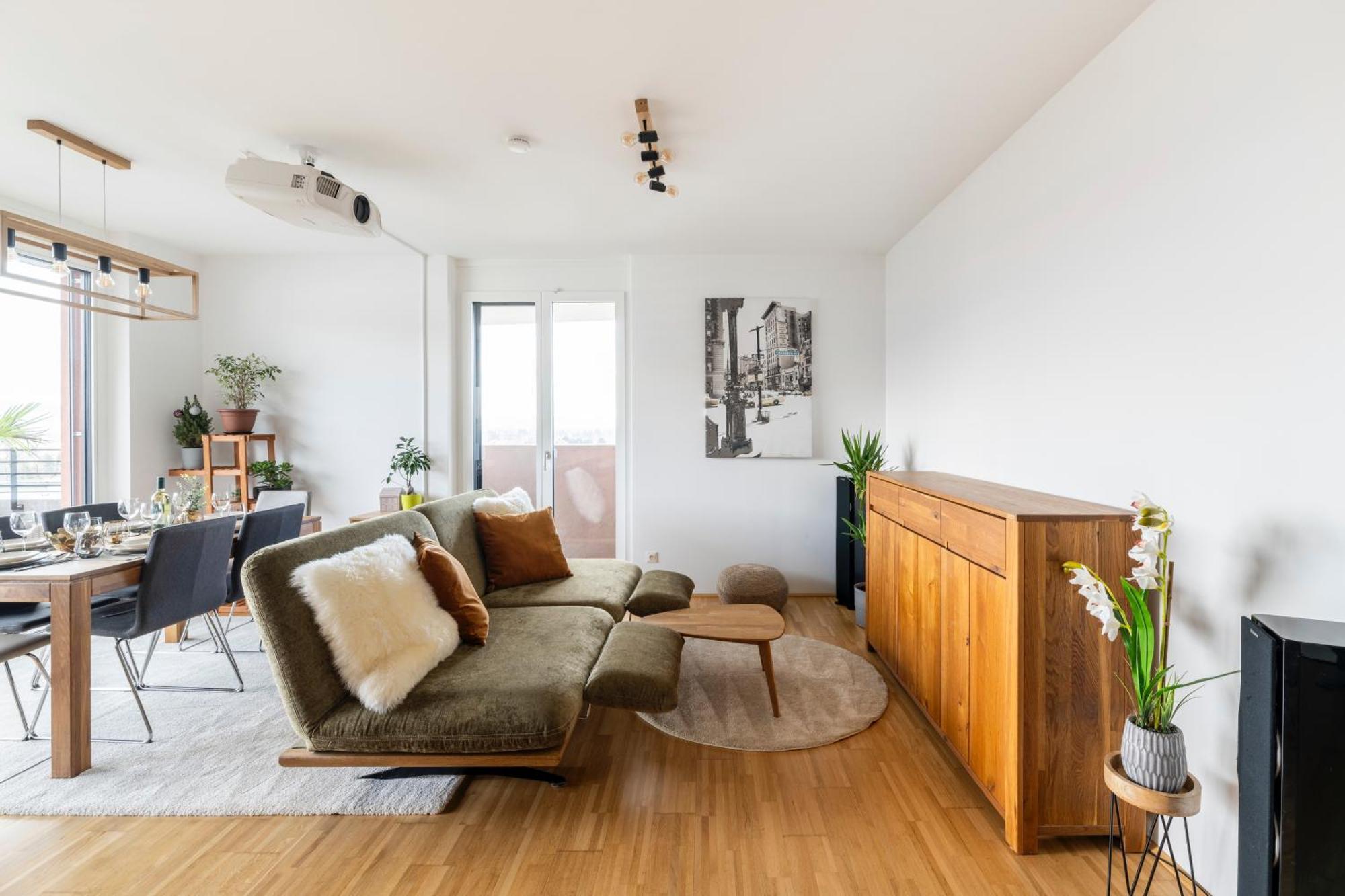 Edler Wohnraum Panoramablick 3 Sz Boxspringbetten, E-Ladestation, Kaffeevollautomat, Klima, Lift, Terrasse & 2Xtg Graz Bagian luar foto